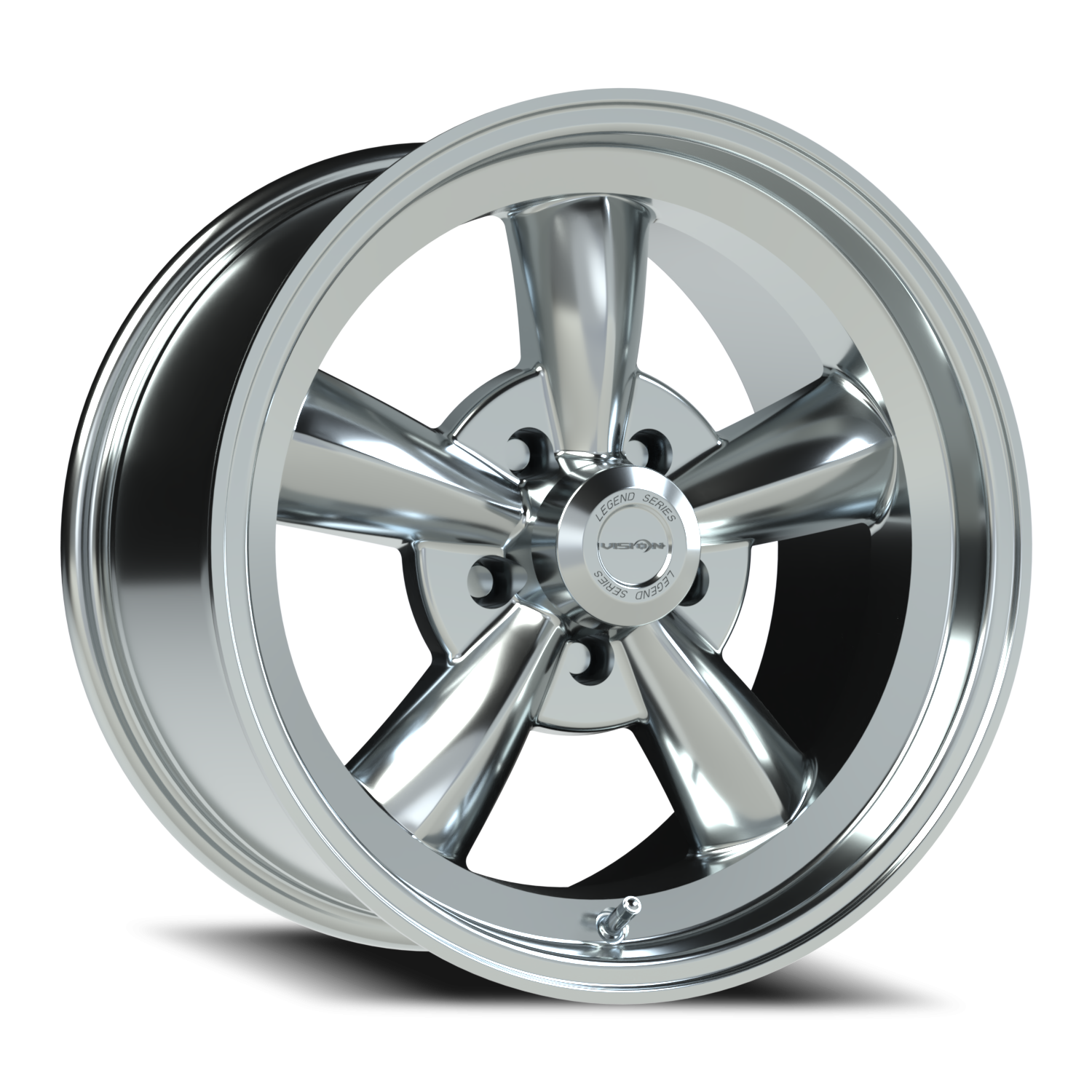 Vision American Muscle Legend C 17X9 +0 Chrome