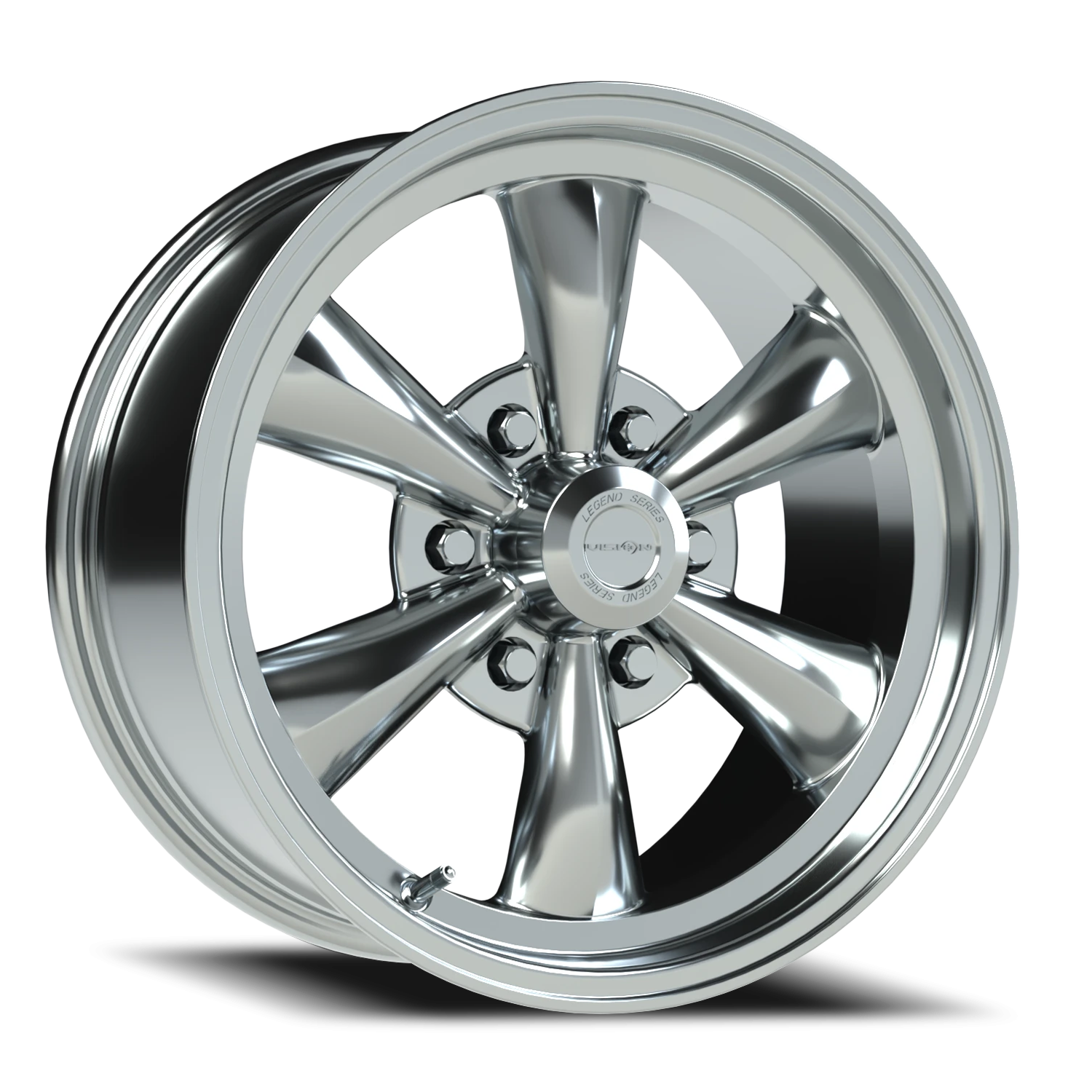 Vision American Muscle Legend C 17X8 +0 Chrome