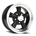 Vision American Muscle Legend C 15X7 -7 Gloss Black Machined Lip