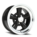 Vision American Muscle Legend C 15X8 -19 Gloss Black Machined Lip