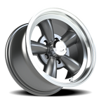 Vision American Muscle Legend C 15X8 +0 Gunmetal Machined Lip