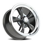 Vision American Muscle Legend C 17X9 +0 Gunmetal Machined Lip