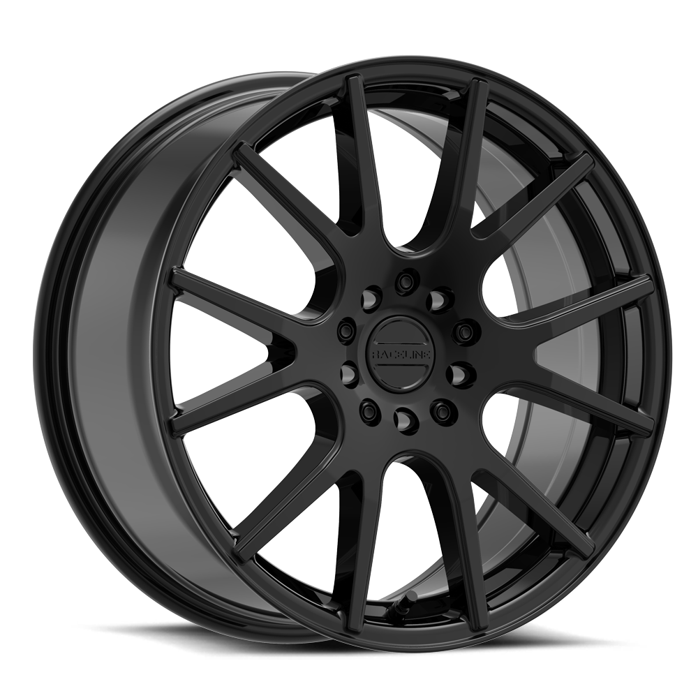 Raceline Wheels Intake 18X8 +40 Gloss Black