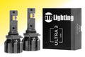 9005/9145/H10: GTR Lighting Ultra 3 Yellow (Pair)