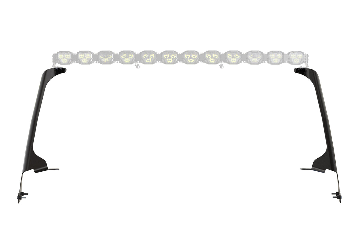 Jeep JL/JT Light Bar Windshield Mounts (Set)