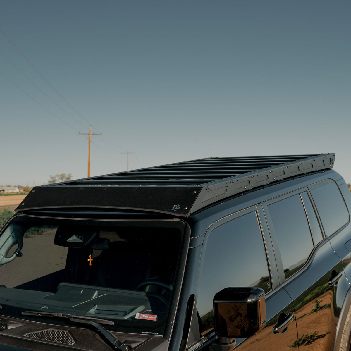 Land Cruiser Roof Rack with Light Bar Mount / 250 Series / 2024-2026