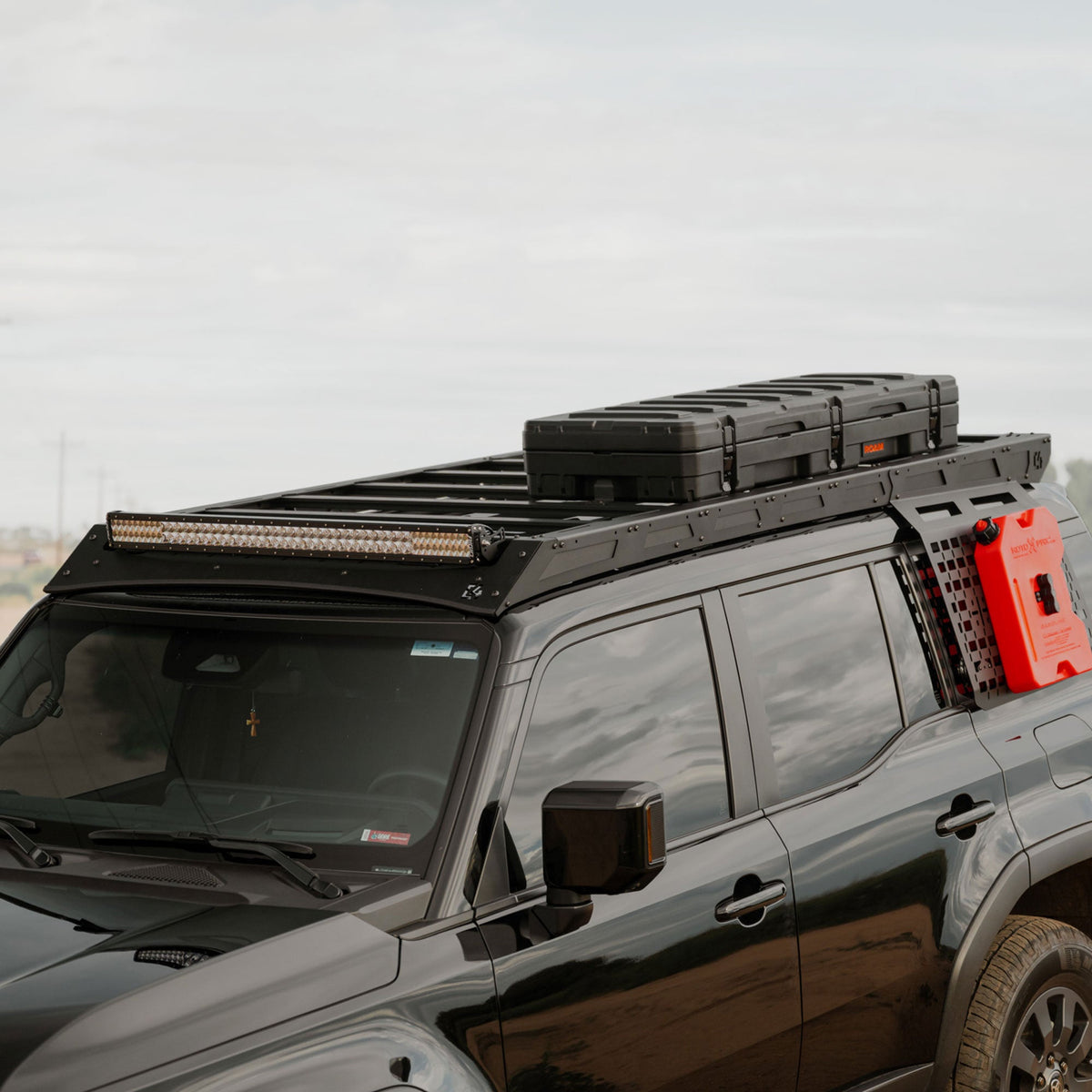 Land Cruiser Roof Rack with Light Bar Mount / 250 Series / 2024-2026