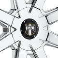 Dub Push Cap-Powder Chrome