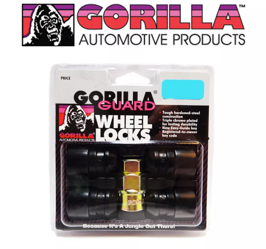 Gorilla Guard Acorn 12-1.50 Blk Clam
