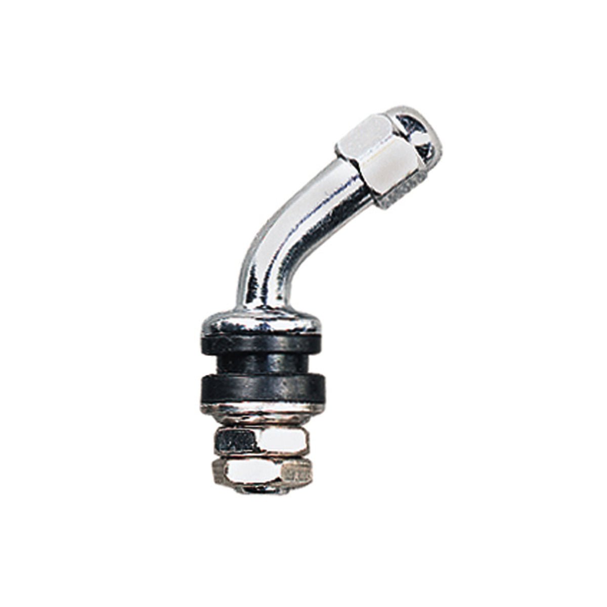 All Chrome Bolt-In Valve 45 Deg (Bag10)