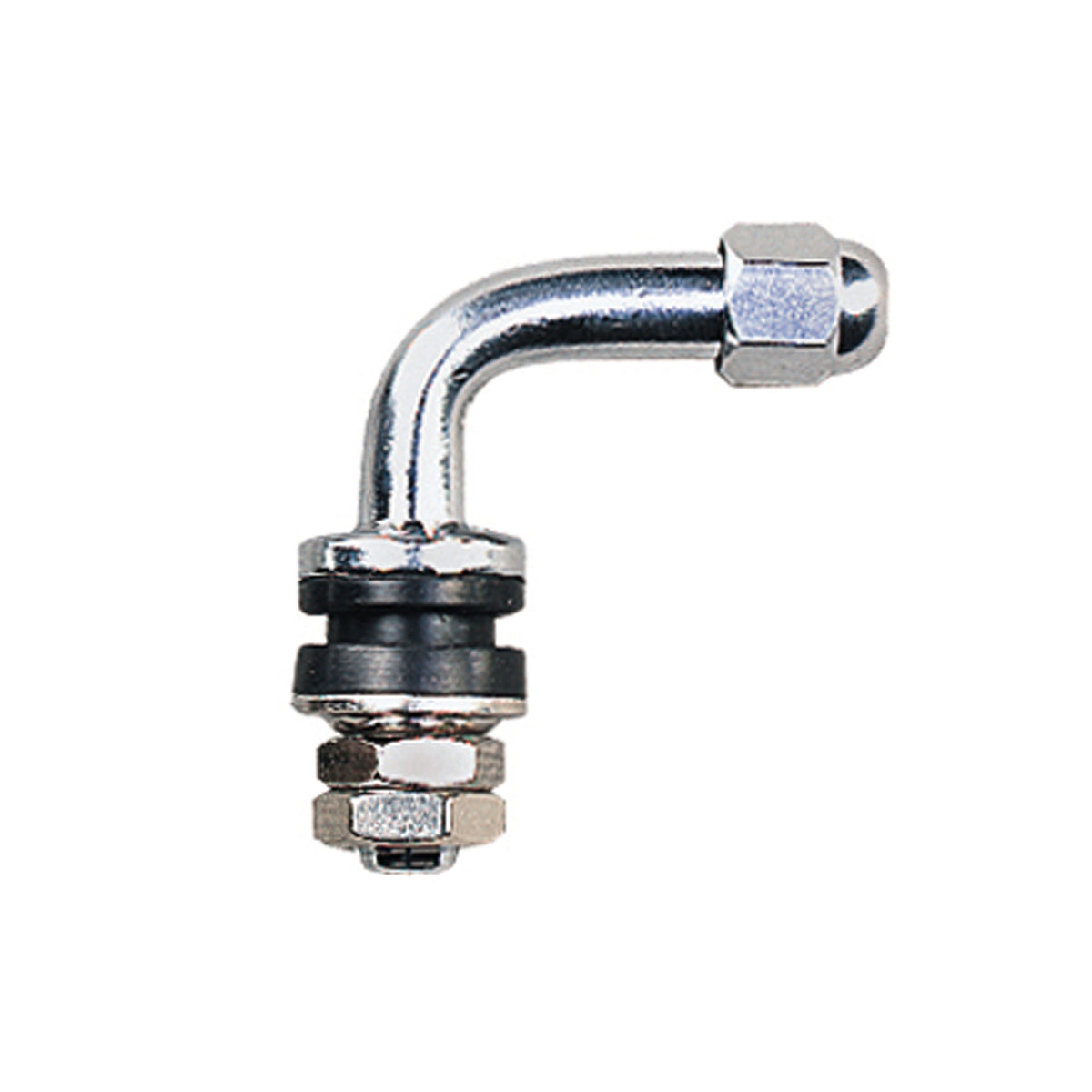 All Chrome Bolt-In Valve 90 Deg (Bag10)