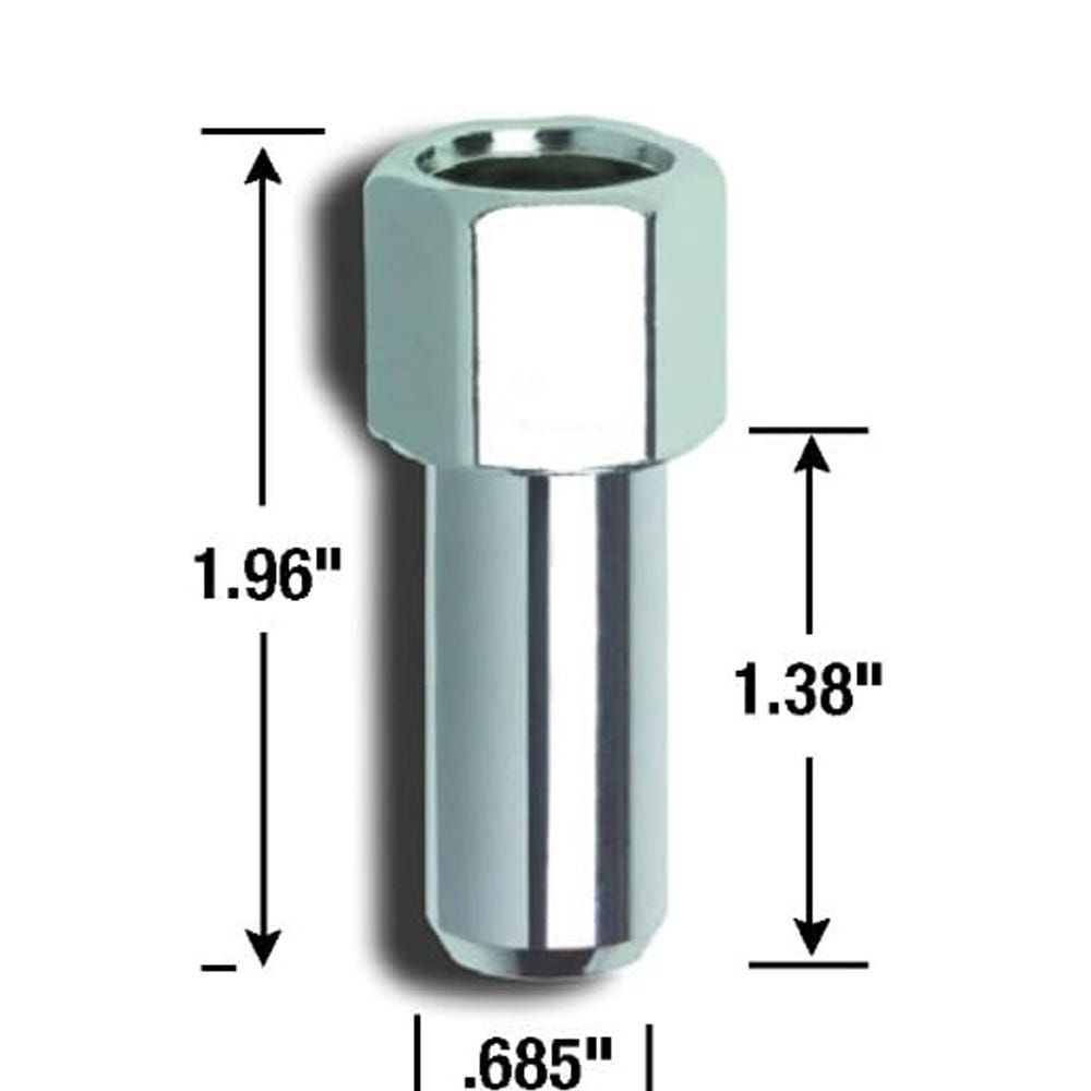 Sst Oe Lug 13/16" 12-1.50 Chr Bag