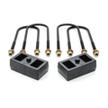 Rugged 2" Rear Block Kit - RAM