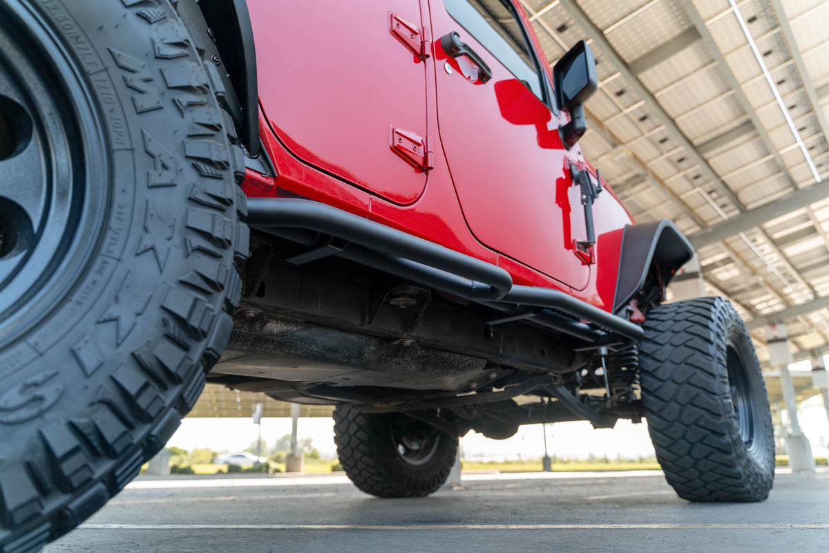 4-Door Jeep Wrangler JK OE Plus Side Steps