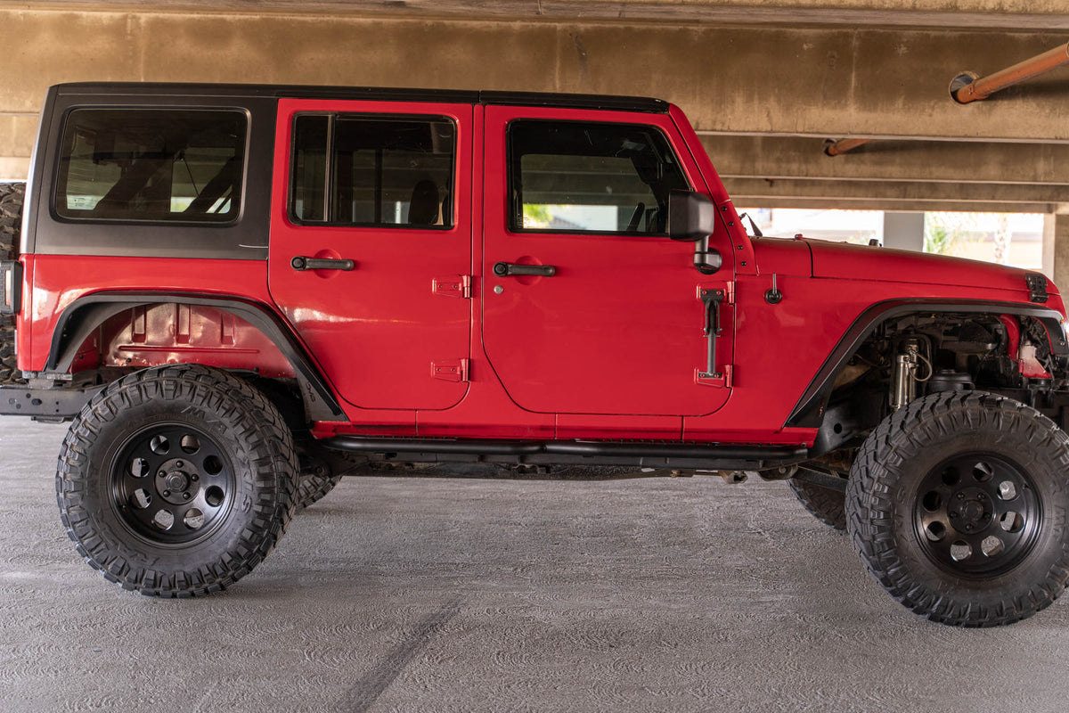4-Door Jeep Wrangler JK OE Plus Side Steps