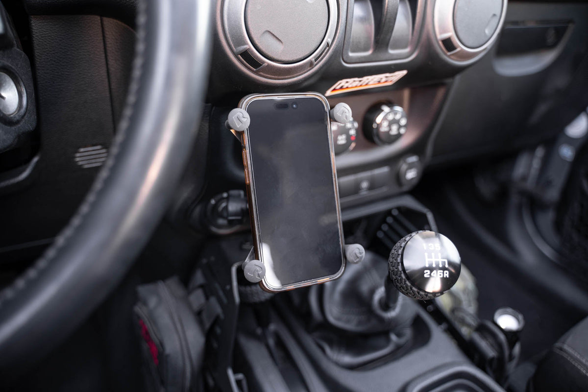 Jeep Wrangler JK Center Console Molle Panels & Device Bridge