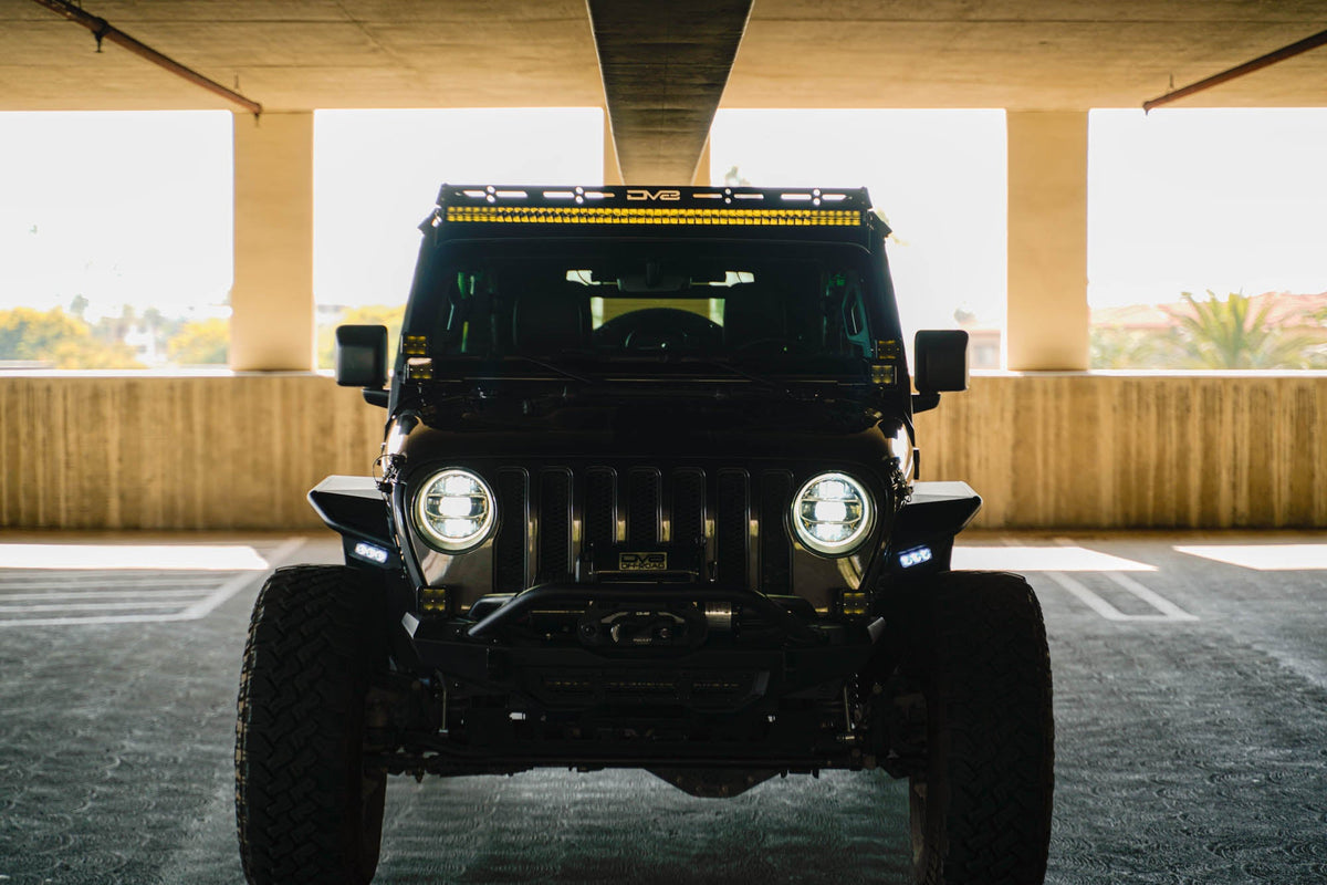 Jeep Wrangler JL & Gladiator JT A-Pillar Dual Light Pod Mounts