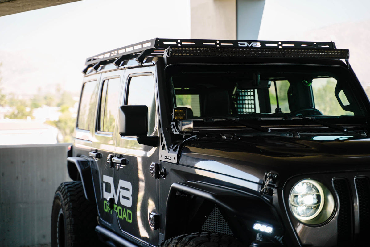 Jeep Wrangler JL & Gladiator JT 50-Inch Light Bar Mount