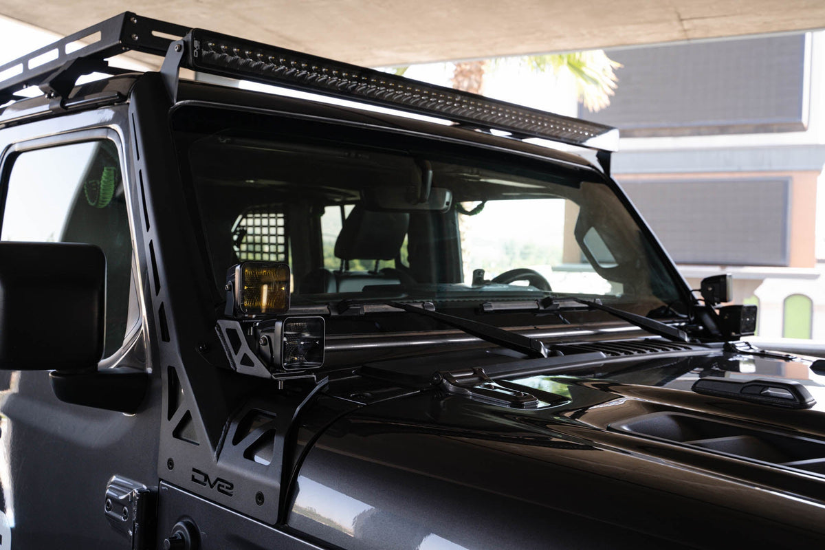 Jeep Wrangler JL & Gladiator JT 50-Inch Light Bar Mount