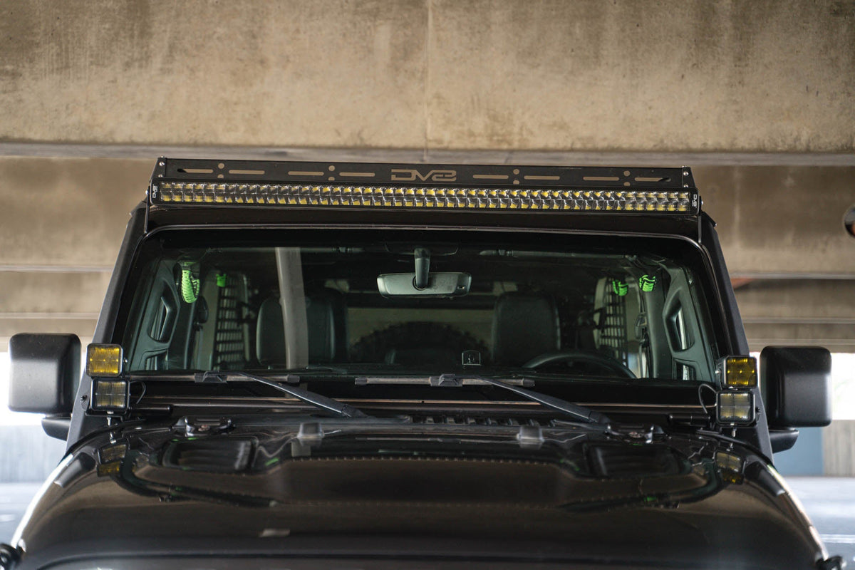 Jeep Wrangler JL & Gladiator JT 50-Inch Light Bar Mount