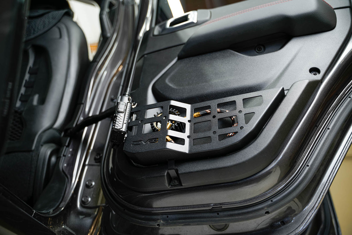 Jeep Wrangler JL & Gladiator JT Rear Door Pocket Molle Panels