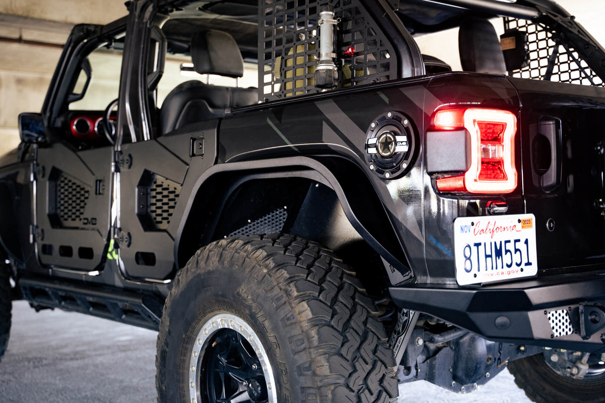 Jeep Wrangler JL Slim Fender Flares