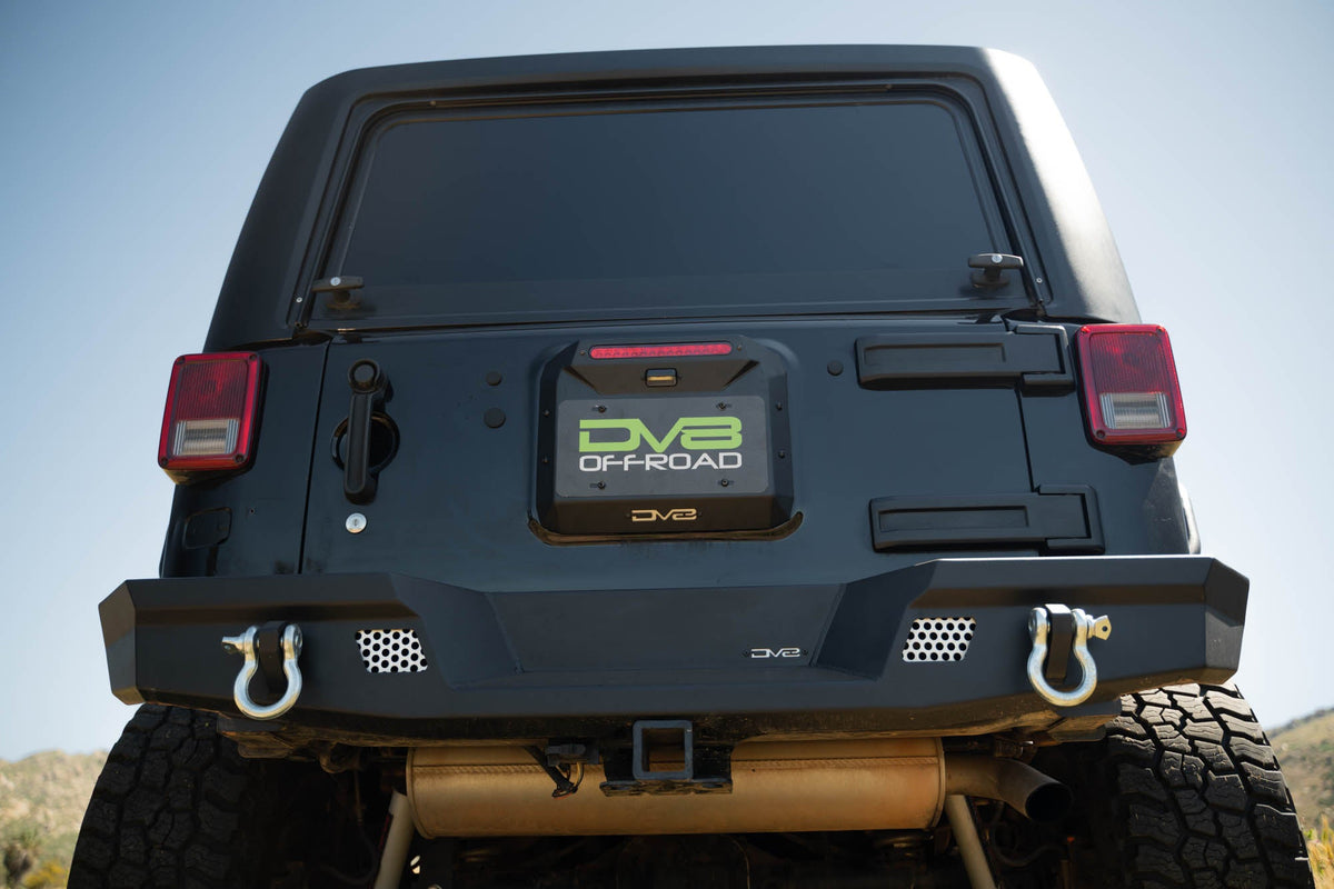 2007-2018 Jeep Wrangler JK Spare Tire Delete