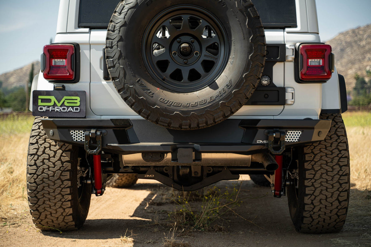 Jeep Wrangler JL MTO Series Rear Bumper w/ Optional Tire Carrier