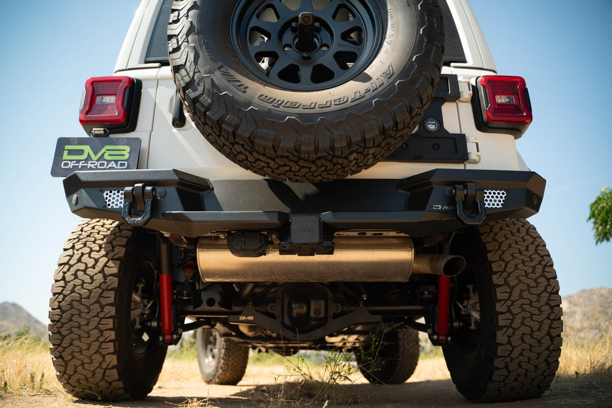 Jeep Wrangler JL MTO Series Rear Bumper w/ Optional Tire Carrier