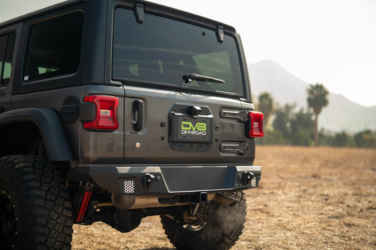Jeep JL Spare Tire Delete Kit W/ Camera Housing