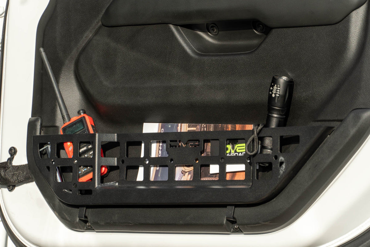 2018-2025 Jeep Wrangler JL & Gladiator JT Electric Seat Front Door Molle Pockets