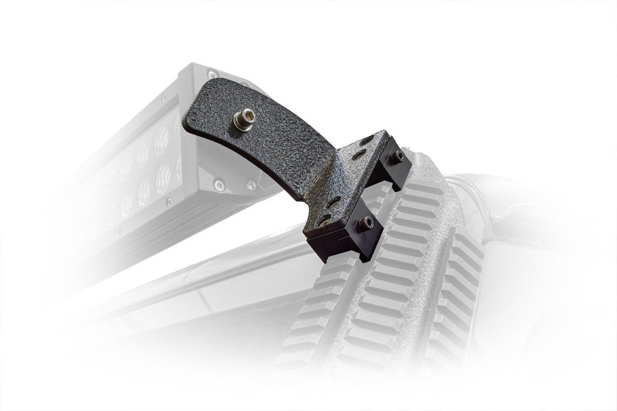 Jeep Wrangler JL And Gladiator JT A-Pillar Mount With Rail Accessory Mount System