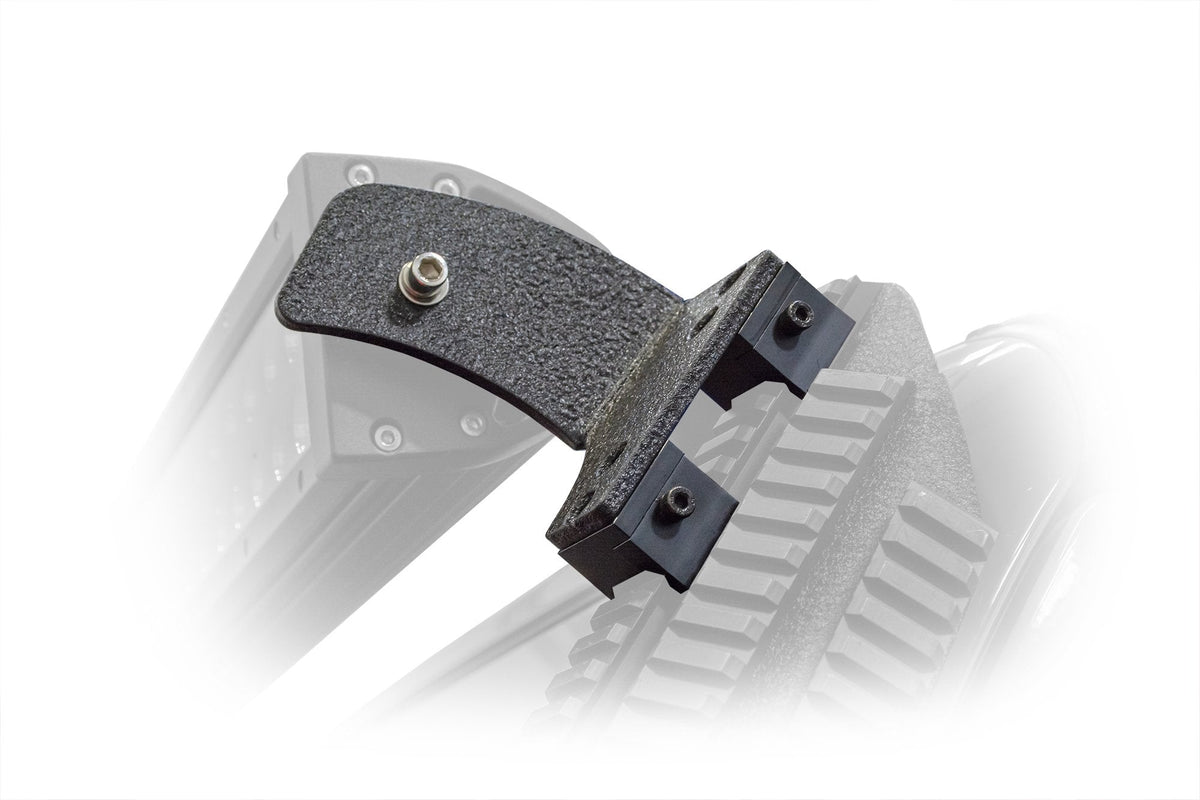 Jeep Wrangler JL And Gladiator JT A-Pillar Mount With Rail Accessory Mount System