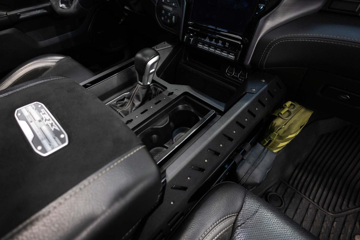 2021-2025 Ram 1500 TRX/RHO Center Console Molle Panels & Digital Device Bridge
