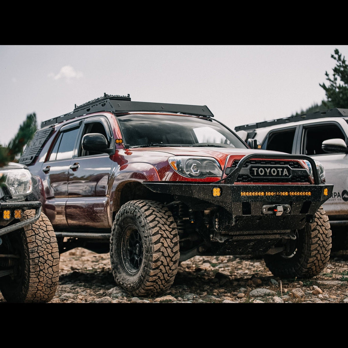 4Runner Overland Series Front Bumper / 4th Gen / 2003-2009