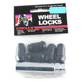 Sd Lock Acorn 1/2 Blk 5Pk Bag