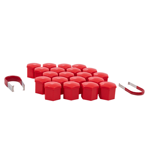 21Mm Hex Cap Set Red Clam