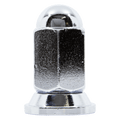 Duallie Flange Lug 1 1/16" 9/16 Chr Bulk