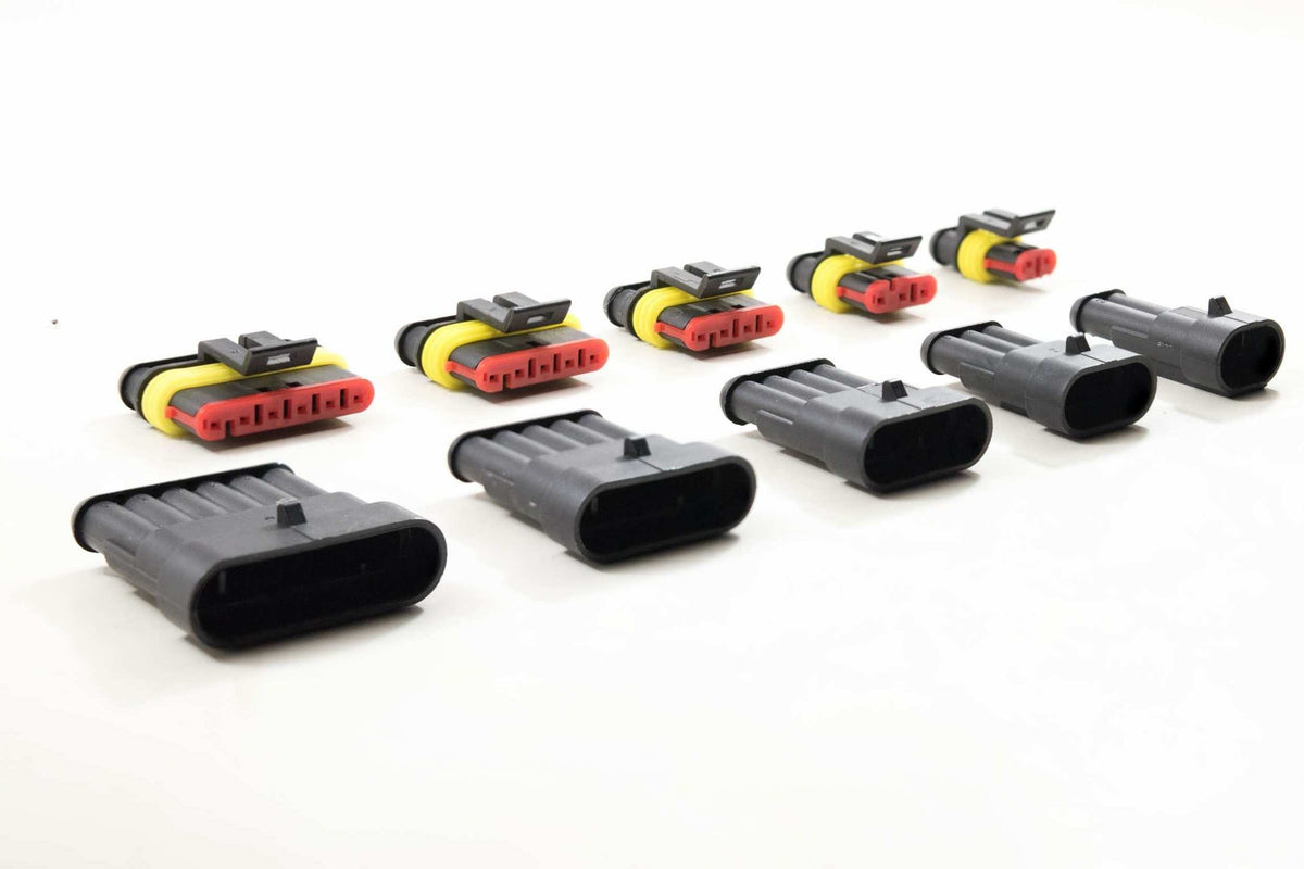 Connector: AMP Male - 2 pin