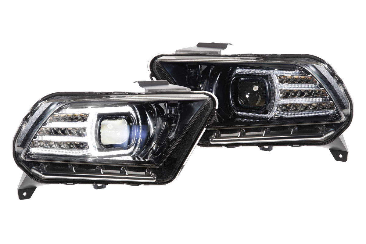 XB LED Headlights: Ford Mustang (10-12 / Set)