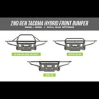 Tacoma Hybrid Front Bumper / 2nd Gen / 2005-2011