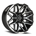 Vision Off-Road Rekluse GB 20X10 -25 Gloss Black Machined Face and Lip