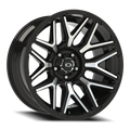 Vision Off-Road Rekluse GB 20X10 -25 Gloss Black Machined Face