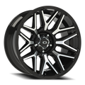 Vision Off-Road Rekluse GB 20X10 -25 Gloss Black Machined Face