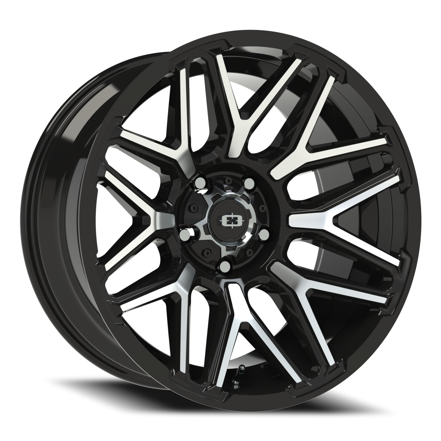 Vision Off-Road Rekluse GB 20X10 -25 Gloss Black Machined Face