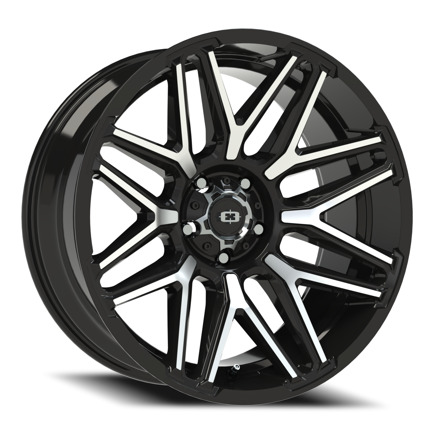 Vision Off-Road Rekluse GB 22X10 -19 Gloss Black Machined Face