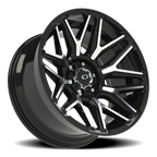 Vision Off-Road Rekluse GB 20X10 -25 Gloss Black Machined Face