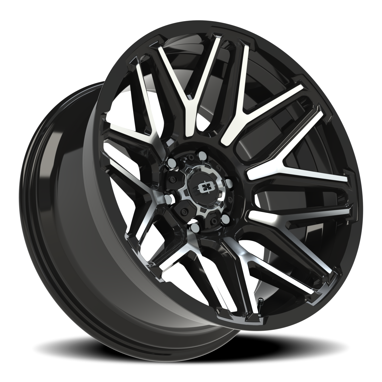 Vision Off-Road Rekluse GB 20X10 -25 Gloss Black Machined Face