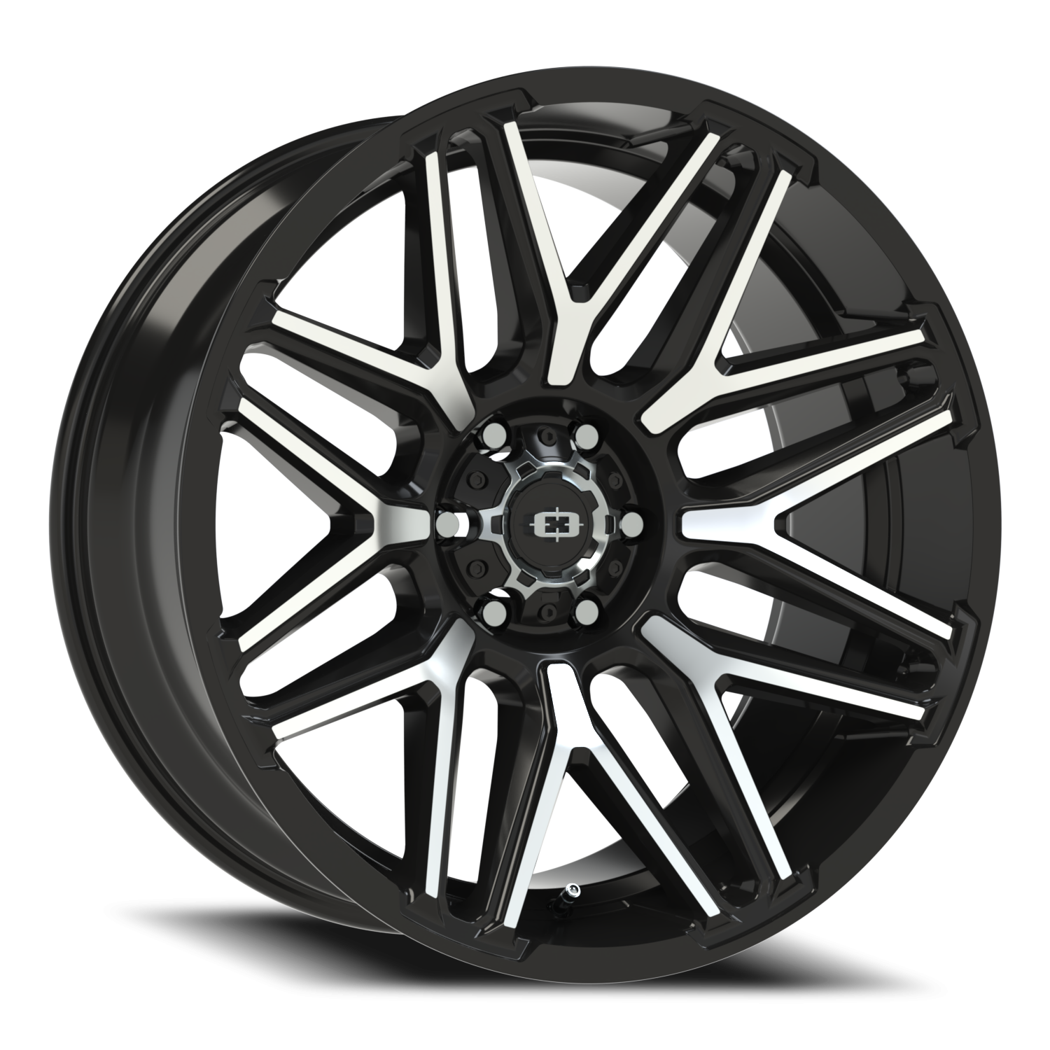 Vision Off-Road Rekluse GB 22X10 -19 Gloss Black Machined Face