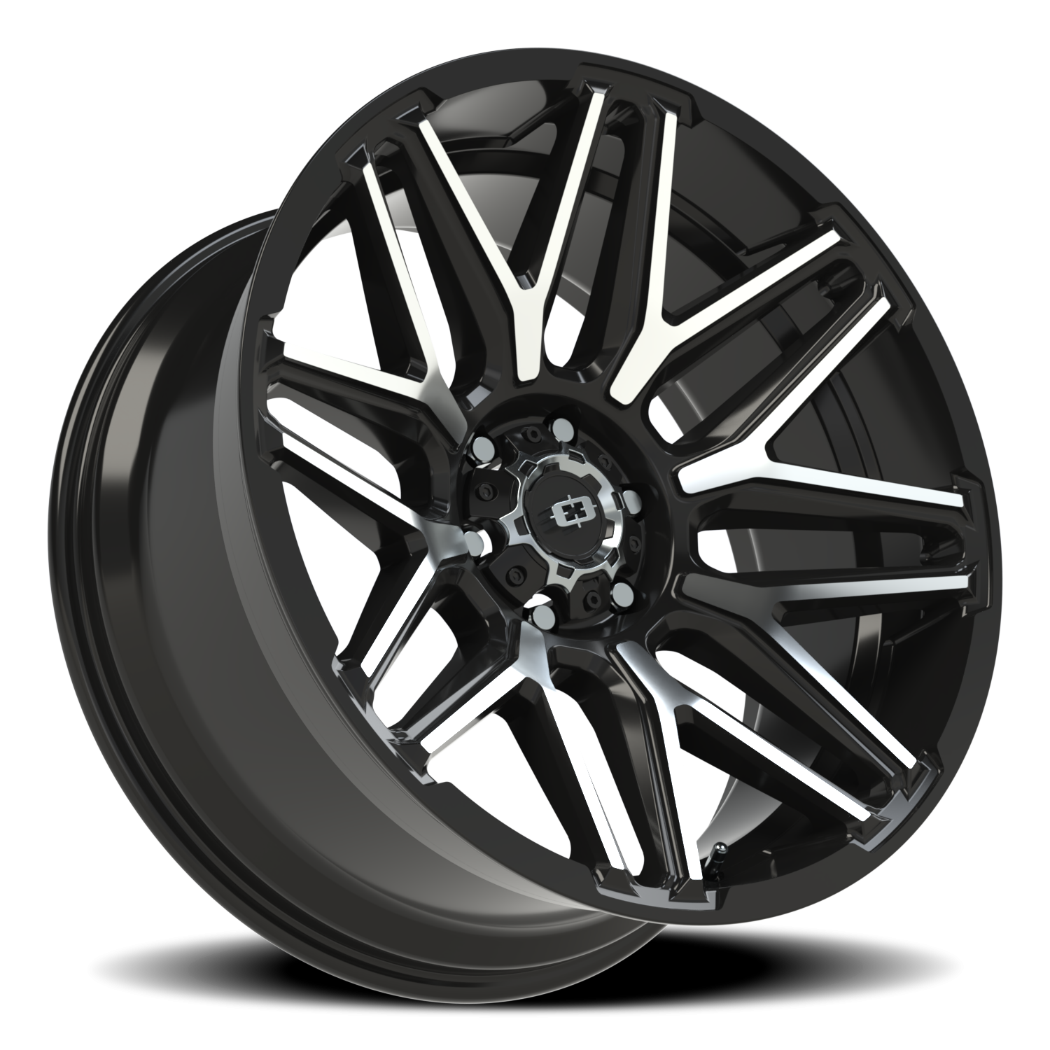 Vision Off-Road Rekluse GB 22X10 -19 Gloss Black Machined Face